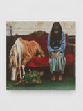 The woman and the horse